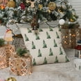 thumbnail image 2 of Sm:)e Green Pine Tree Christmas Throw Pillow Covers 18x18 Inch, Decorative Cushion Covers for Couch Sofa Bedroom Living Room Home Decor, White, 2 of 7