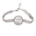 thumbnail image 1 of Pulsera de tobillera Unbranded jeroglíficos fresco ilustración patron cadena de tenis, 1 of 3