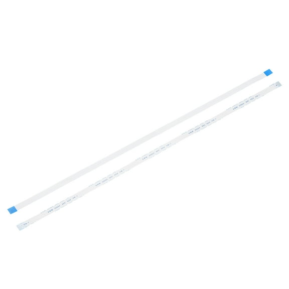 Flexible Flat Cable, 400mm 1mm Pitch 6 Pins FPC FFC Flexible Ribbon Cable 10Pcs