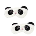 thumbnail image 2 of Miangastore 2Set Light Blocking Eye Masks Plush Eye Masks for Home Use for Students, 2 of 9
