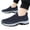 Blue, variant on Mens Orthopedic Shoes Arch Support Slip on Non Slip Nurse Shoes Wide Width Mesh Stretch Server Shoes Soft 2026 Foam Shoes Gray 9 Wide