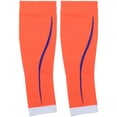 thumbnail image 1 of 1 par compresión pantorrilla soporte pierna mangas calcetines deportes sin pies medias de protección l/xl, 1 of 8