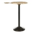 thumbnail image 3 of SAFAVIEH Luana Modern Pineapple Accent Table, Gold/Antique Gold, 3 of 8