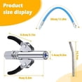 thumbnail image 2 of 12000PSI Professional Grease Gun Coupler Quick Release Lock Oil Injection Nozzle, 2 of 9
