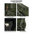 thumbnail image 4 of Legendary Whitetails Men's Maplewood Hooded Flannel Shirt Jacket, 4 of 6