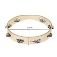 thumbnail image 7 of Wooden Handheld Headless Tambourine Single Row Jingle Musical Instrument Kid Toy, 7 of 7