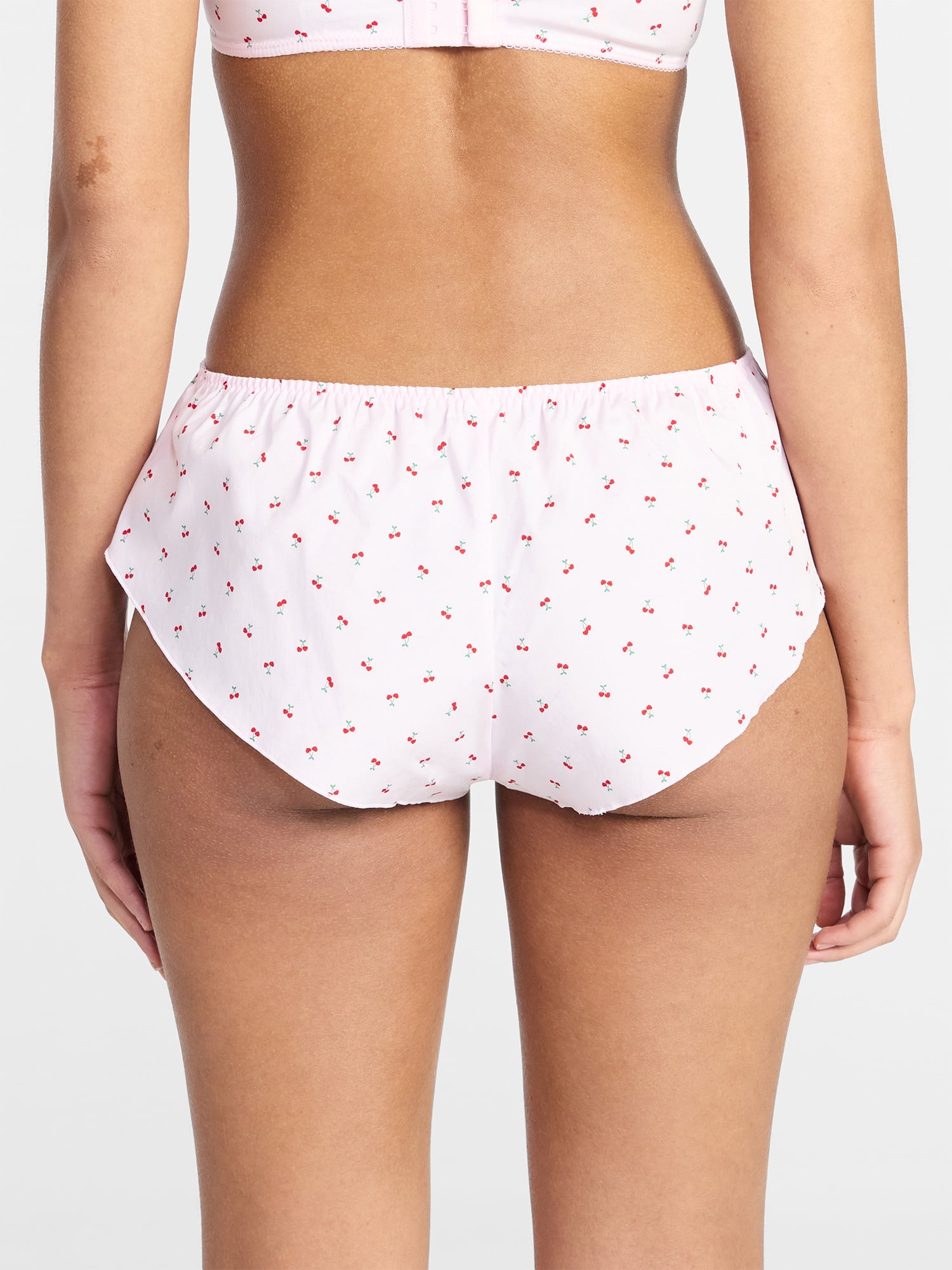No Boundaries Woven Cotton Flutter Short Panties, Women's, Sizes XS-XXXL