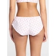 thumbnail image 2 of No Boundaries Woven Cotton Flutter Short Panties, Women's XS-XXXL, 2 of 4