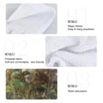 thumbnail image 5 of 2PCS Velcro Hangable Hand Towels Quick-Drying Hanging Kitchen Towels for Kitchen & Bathroom Cute Pig with Sunflower Field, 5 of 7