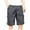 Gray, variant on Mens Shorts Clearance Multi-Pocket Button-Front Zipper Outdoor Shorts Cargo Bermuda Shorts Khaki XXXXXL