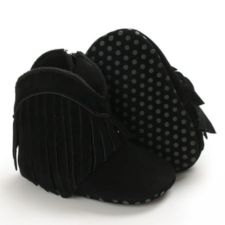

Lamuusaa Toddler Footwear Boots Newborns Prewalkers For Unisex Baby Boys Girls Winter Keep Warm Moccasins Tassel Footwear Shoes Sneakers