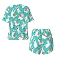 thumbnail image 5 of Xecao Cartoon Llamas print Swimsuit for women, Summer-ready, sporty style.Quick-dry fabric. Many sizes & colors., 5 of 9