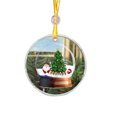 thumbnail image 2 of Hermosos letreros navideños de resina con temática navideña con imágenes elegantes y decoraciones festivas que son ideales para agregar calidez y alegría a su estilo de decoración navideña. Akmoler, 2 of 8