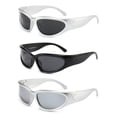 thumbnail image 1 of Gafas de sol SOAR&EAGLE Y2K SE920 polarizadas unisex, paquete de 3, 1 of 6