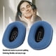 thumbnail image 4 of Almohadillas Para Auriculares, Alta Elasticidad, Ajuste Cómodo, Duraderas, Almohadillas De Repuesto De Espuma De Alta Densidad Para G Pro X SE G433 G233, 4 of 7