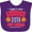 Purple, variant on Inktastic That's My Awesome Sister out There with Basketballs Boys or Girls Baby Bib