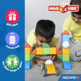 thumbnail image 3 of Juego de bloques magnéticos Geomag MagiCube de 24 piezas para niños de 1 a 5 años, 3 of 6