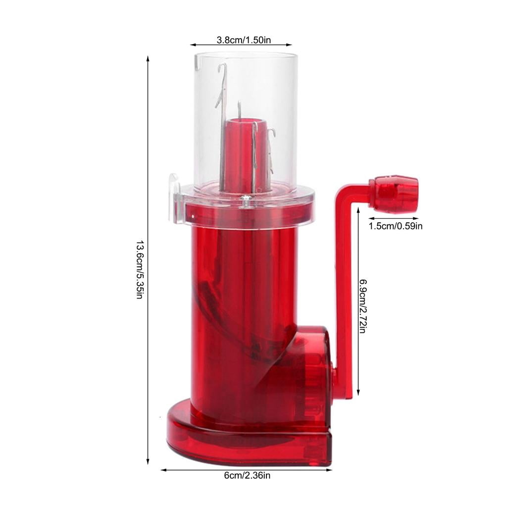 YIGSECU Hand Operated Cord Knitter Knitting Machine Manual Knitting Mill Machine Bracelets Making Tool With Yarn Needle Cord