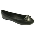 thumbnail image 5 of Shoes 18 Womens Ballerina Ballet Flat Shoes Solids 8500 Black 8.5, 5 of 6
