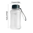 thumbnail image 3 of StSilkitty Stable Frosted Sports Water Bottle with Strap and Leak Proof Cap,Large 33.8oz Capacity,Dishwasher Safe for Outdoor Activities,Camping Gym Use, 3 of 6