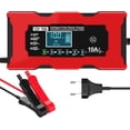 thumbnail image 1 of 10A 12V LiFePO4 Batteriladdare, Smart Batteriladdare med Automatisk Reparationsfunktion och LCD-Skärm, Bilbatteriladdare, 1 of 5