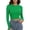 Green, variant on Tops for Women Ribbed Knit Long Sleeve Crop Basic Slim Fit Crewneck Comfort Womens Athletic Tops,Navy,S