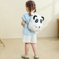 thumbnail image 6 of QEFJNO 10" Toddler Backpack Kids Panda Soft Plush Bag Mini Travel Bag for Girl Boy 2-5Y, 6 of 8