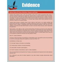 Evidence
