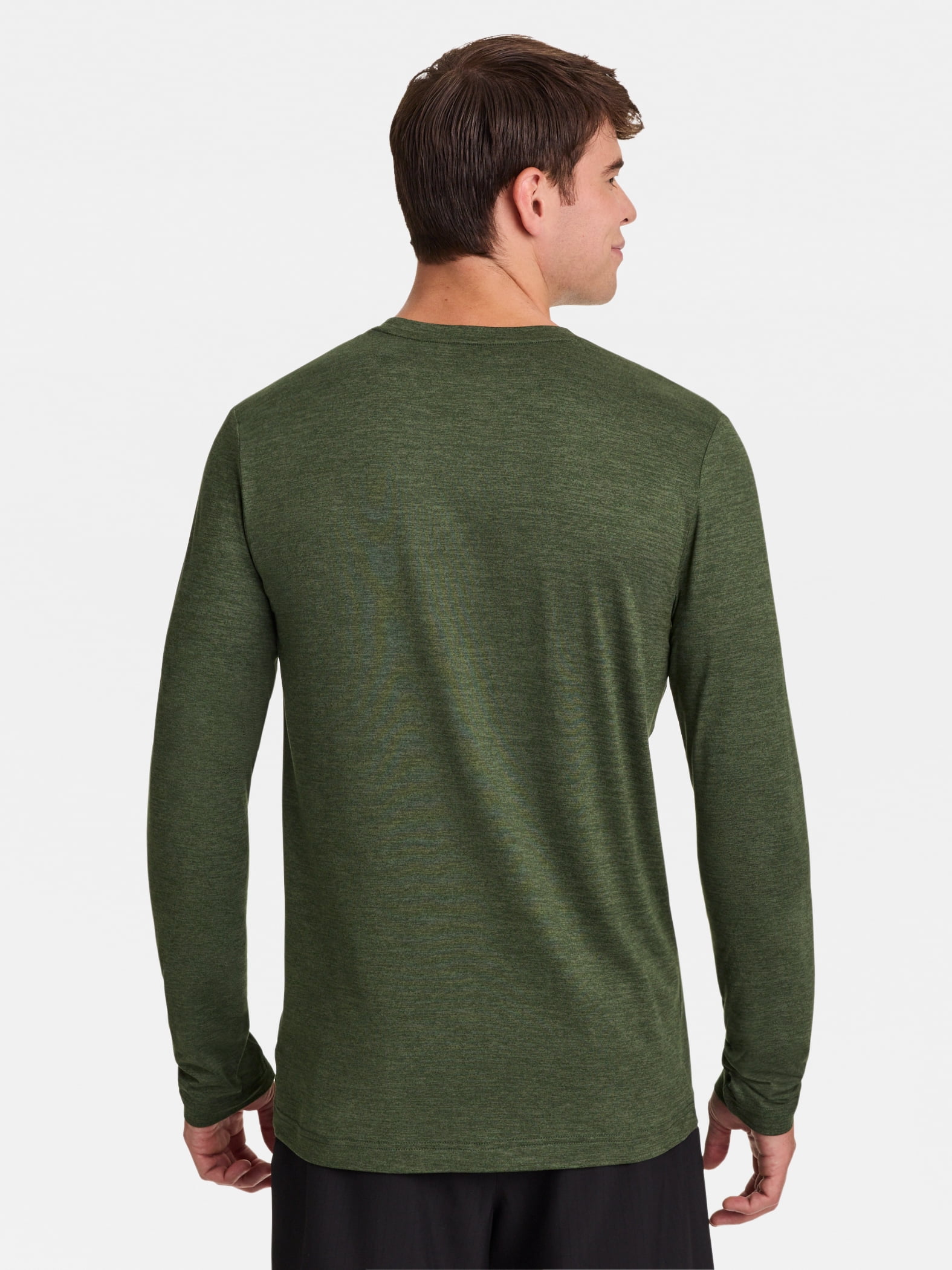 Reebok Men's and Big Men's Legacy Core Long Sleeve T-Shirt, Sizes XS-5XL