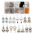 thumbnail image 4 of Kit de fabricación de pendientes DIY/allos de enlace ganchos para pendientes hallazgos de accesorios conector/para sumistros de fabricación conjunto de la Baoblaze Fabricación de aretes, 4 of 7