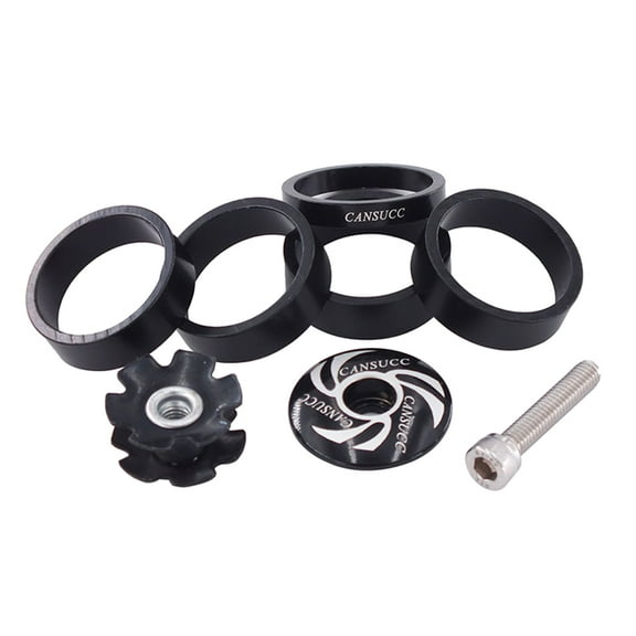 Bicycle Front Fork Stem Ring Gasket Stem Top Cap Cover Bicycle Headset Set