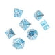thumbnail image 4 of Dados De Juego De RolDados De Metal Brillante De Número Transparente De 7 Piezas Para Fiesta ANGGREK Otros, 4 of 8