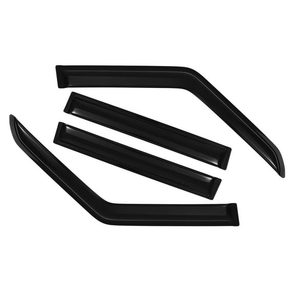 KAIHUIXING Window Deflectors for Jeep for Cherokee 1984-2001 Rain Guards Window Visors Acrylic