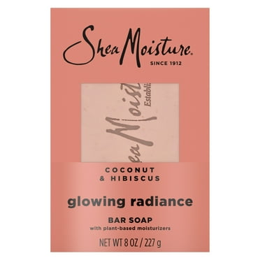 SheaMoisture Bar Soap Coconut & Hibiscus Glowing Radiance, 8 oz