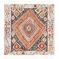 thumbnail image 2 of Safavieh Farmhouse Flannery Southwestern Area Rug, Ivory/Navy, 6'3" x 6'3" Square, 2 of 10