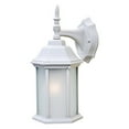 thumbnail image 3 of 5181TW/FR Acclaim Lighting Craftsman 2 - One Light Wall Lantern - 8 Inches Wide by 15 Inches High-Textured White Finish-Frosted White Glass Color, 3 of 5
