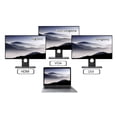 thumbnail image 2 of 3 in 1 USB C to VGA HDMI DVI Adapter, CableCreation USB Type C to HDMI VGA DVI Female Converter, Compatible with MacBook Pro 2020, Surface Book 2, ChromeBook Pixel, Mac Mini 2018, XPS 15, Black, 2 of 5