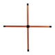 thumbnail image 1 of 4 piezas de para entrenamiento de caña de práctica, entrenador de swing completo, Putter portátil para enseñanza, palos de alineación de golf de Oro Sunnimix Palos de alineación de golf, 1 of 8