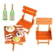 thumbnail image 1 of Miniature Beach Garden Dining Table :12 Doll House DIY Projects Life Scene Toy, 1 of 9