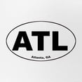 thumbnail image 2 of CafePress - ATL (Atlanta, GA) - Adjustable Unisex Printed Trucker Hat with Mesh Back, 2 of 10