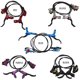 thumbnail image 2 of Juego de pinzas traseras delanteras de freno de disco hidráulico MTB HB 875 22MM, 2 of 8