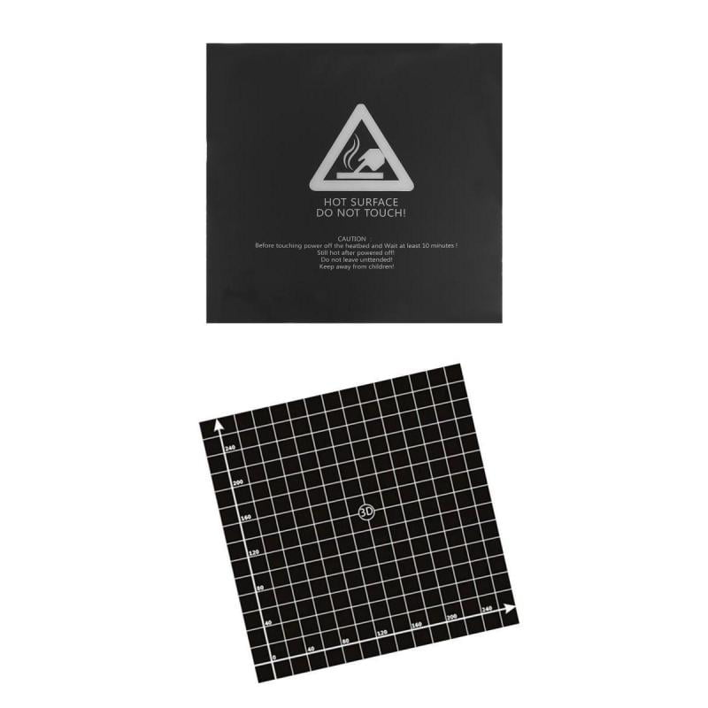 3D Printer Heat Bed Platform Sticker Sheet Office Product Gift DishyKooker 300x300mm 3D Printing Build Surface