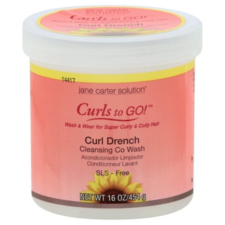 Jane Carter Solution Jane Carter Solution Curls to Go! Wash & Wear, 16 (Best Wash And Go Products For 4b Hair)