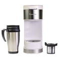 thumbnail image 1 of Kenmore Single Serve K-Cup Coffee Maker with Travel Mug White, 1 of 1
