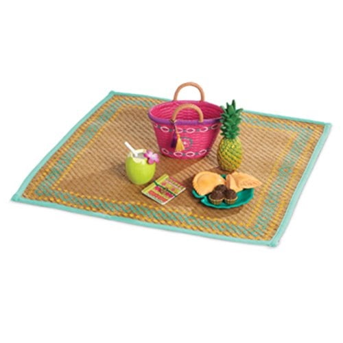 american girl doll picnic set