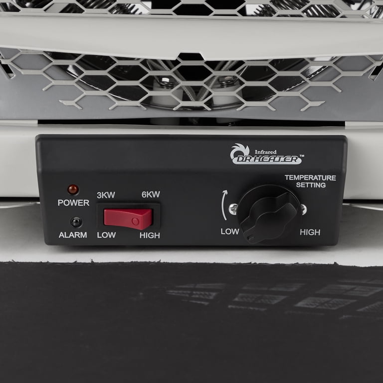 DrInfrared Heater DR966 240-volt Hardwired Shop Garage Commercial Heater,  3000-watt/6000-watt - Walmart.com