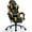 Yellow, variant on Gaming Chair, Seenda Video Game Chair with Footrest and Lumbar Support, Ergonomic Computer Chair Height Adjustable with Swivel Seat and Headrest, White