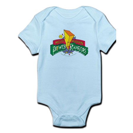 

CafePress - Mighty Morphin Power Rangers Logo - Baby Light Bodysuit