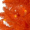 thumbnail image 2 of Kurt Adler 3 Foot Pre-Lit Slim Orange Tree, 2 of 3