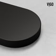thumbnail image 2 of VIGO 5.5 in. Bathroom Sink Faucet Hole Cover Deck Plate For 1 or 3 Hole in Matte Black, 2 of 9